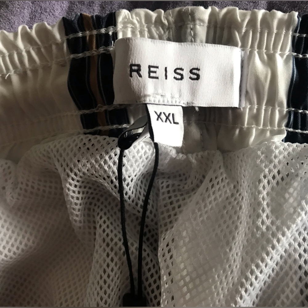 Striped Swim Trunks - Picture 3 of 6